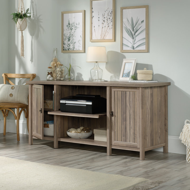 Three Posts™ Lockmoor Reversible Credenza Desk Wayfair